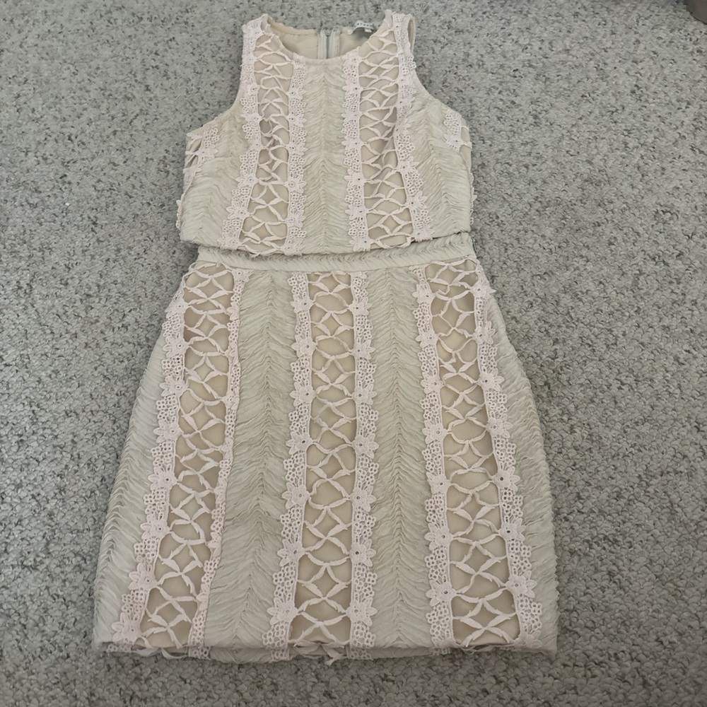 Endless Rose Blush & Champagne Lace Two-Piece Set